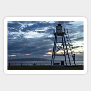 Evening Skies At Silloth Sticker